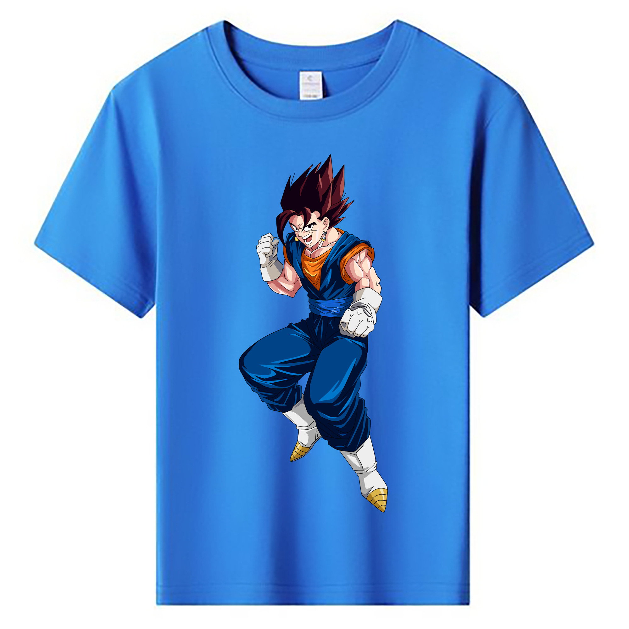 （画像用） ドラゴンボール 孫 悟飯（そんごはん）DRAGON BALL Son Gohan 綿100％キッズTシャツ（フロントプリント）